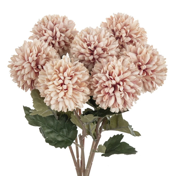 Artificial Flowers Silk Ball Chrysanthemum Wedding Bridal Bouquet Home Table Windowsill Festival Room Decor DIY Gift Photo Props