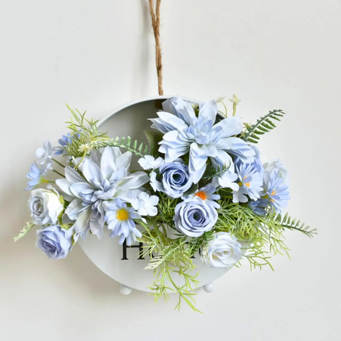 1PC Artificial Rose Flowers Wedding Home Bedroom Decor Bridal Bouquet Garden Fake Silk Dahlia Hydrangeas Vase for Board Outdoors