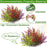 HNVNER 16 Bundles Outdoor Artificial Flowers Artificial Lavender Flowers Uv Resistant Plastic Fake Flowers for Outside Hanging Baskets Planter Garden Home Decorating