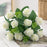 Artificial Flowers Home Room Decoration Outdoor Garden Festival Eucalyptus Wreath Fake Plants Wedding Party Silk Roses Bouquet