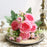 Artificial Rose Flowers 5 Heads White Peony Festival Decor Home Room Vase Wedding Arch Clipping Wreaths Garden Yard Fake Plants