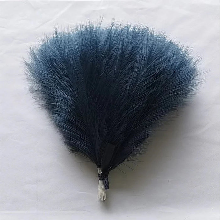 10Pcs Artificial Pampas Grass Decoration Flowers Bouquet for Wedding Home DIY Party Room Fake Plant Flower Vase Decor Reed