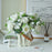 1PC Artificial Flowers Wedding Home Bedroom Decoration Bridal Bouquet Garden Fake Silk Peony Hydrangeas Vase for Board Outdoors
