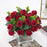 Artificial Flowers Home Room Decoration Outdoor Garden Festival Eucalyptus Wreath Fake Plants Wedding Party Silk Roses Bouquet