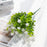 1 PC Artificial Plastic Flowers Fake Eucalyptus Plant Wedding Arch Wreath Home RoomOrnamental Flowerpot Festival Scrapbook Decor