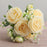 Hot Selling 1pcs/30cm Rose Pink Silk Bouquet Peony Artificial Flower 5 Big Head 4 Small Bud Bride Wedding Home Decoration Artifi