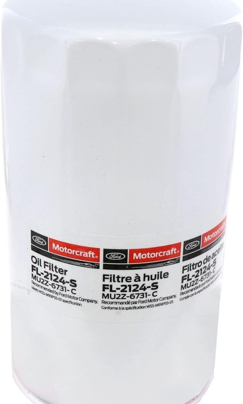 Motorcraft FL-2124-S Oil Filter – OE for Ford F-250/F-350/F-450/F-550/F-650/F-750