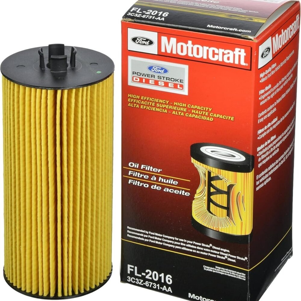 Motorcraft FL-2016 Oil Filter – OE for Ford E-350/E-450, Excursion, F-250/F-350/F-450/F-550/F-650/F-750