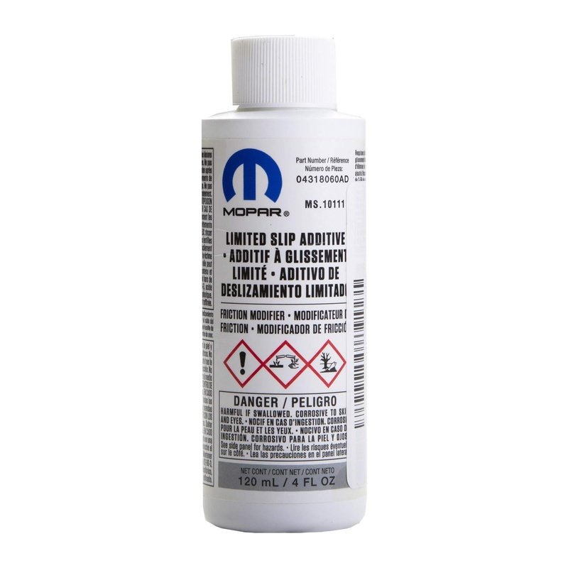 New Genuine OEM Mopar 4318060AB Limited Slip Differential Additive 4 oz (120 mL) Gear Oil Fluid